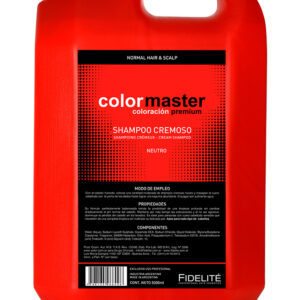 Shampoo cremoso Neutro Colormaster FIDELITE 5000ml