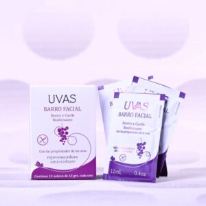 Barro facial sobre 12 ML UVAS
