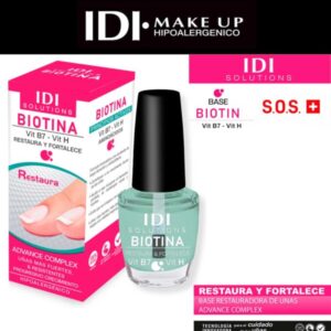 Base Restauradora de Uñas - Biotina IDI MAKE UP