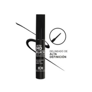 HD Delineador Líquido Black Eyeliner IDI MAKE UP