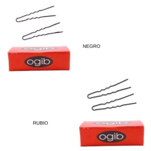OGIB HORQUILLA INVISIBLE NEGRA X 200