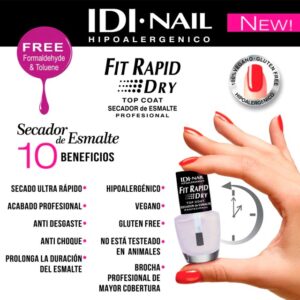 Fit Rapid Dry Secador de Esmalte IDI MAKE UP
