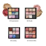 Eyeshadow Palette 9 in box IDI MAKE UP