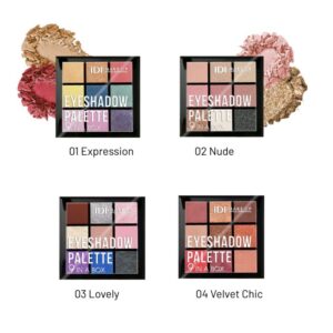 Eyeshadow Palette 9 in box IDI MAKE UP