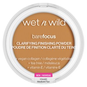 BARE FOCUS CLARIFYING FINISHING POWDER MEDIUM WET N WILD